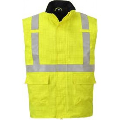 Gilet bizflame rain antistatico ignifugo ad alta visibilità S776